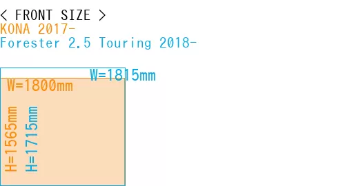 #KONA 2017- + Forester 2.5 Touring 2018-
